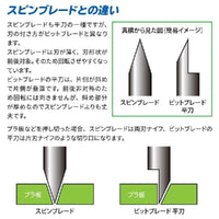 GodHand GodHand Bit Blade 5pcs Set [Flat Blade] [GH-BBH-1-3] - Kidultverse