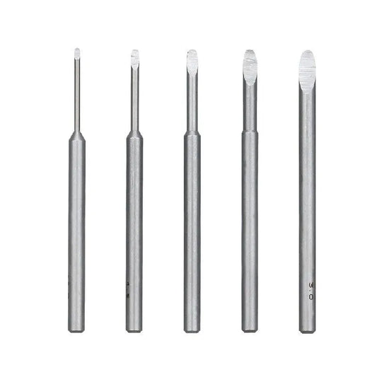 GodHand GodHand Bit Blade 5pcs Set [Round Blank Blade] [GH-BBM-1-3] - Kidultverse