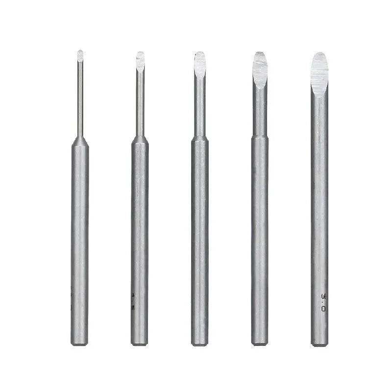 GodHand GodHand Bit Blade 5pcs Set [Round Blank Blade] [GH-BBM-1-3] - Kidultverse