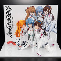 Good Smile Company KDcolle 1/8 EVANGELION:3.0+1.0 THRICE UPON A TIME Asuka, Rei, Mari Newtype Cover ver. [Newtype Special Set] Complete Figures - Kidultverse