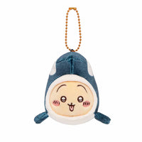 Gray Parka Service Chiikawa: Chiikawa Aquarium Killer Whale Plush Mascot Keychain: Usagi - Kidultverse
