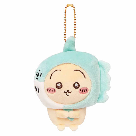 Gray Parka Service Chiikawa: Chiikawa Aquarium Ocean Sunfish Plush Mascot Keychain: Usagi - Kidultverse