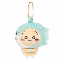 Gray Parka Service Chiikawa: Chiikawa Aquarium Ocean Sunfish Plush Mascot Keychain: Usagi - Kidultverse
