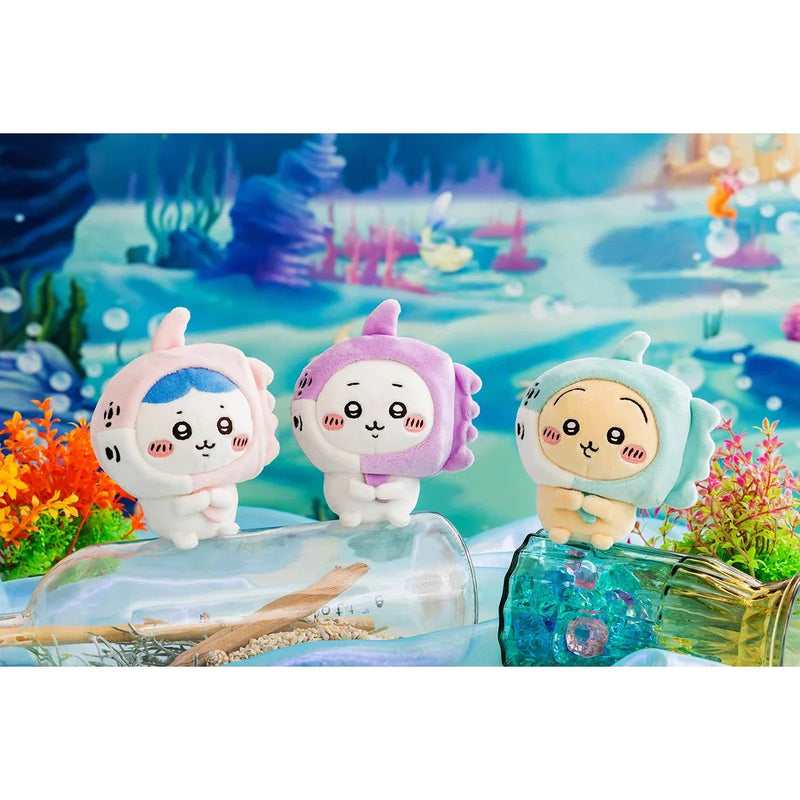 Gray Parka Service Chiikawa: Chiikawa Aquarium Ocean Sunfish Plush Mascot Keychain: Usagi - Kidultverse