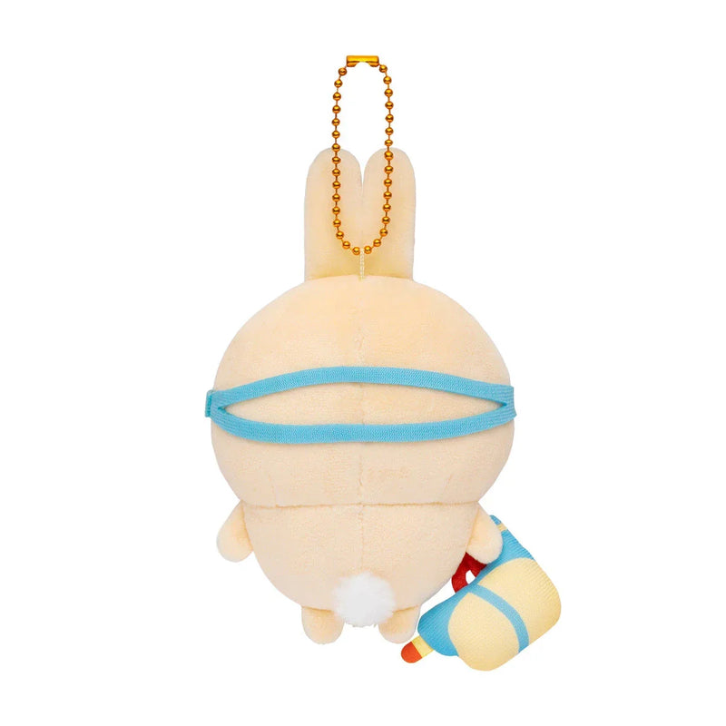 Gray Parka Service Chiikawa: Chiikawa Goggle Plush Mascot Keychain: Usagi - Kidultverse