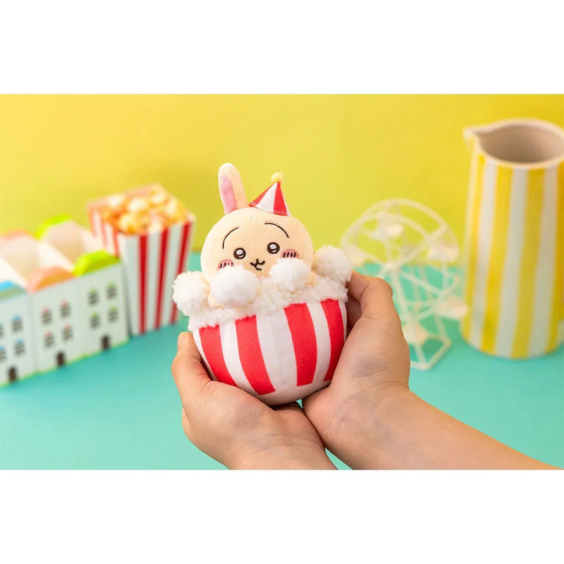 Gray Parka Service Chiikawa: Chiikawa Land Exciting Plush Mascot Keychain: Usagi - Kidultverse