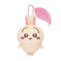 Gray Parka Service Chiikawa: Clear-Eyed Plush Mascot Keychain: Usagi - Kidultverse