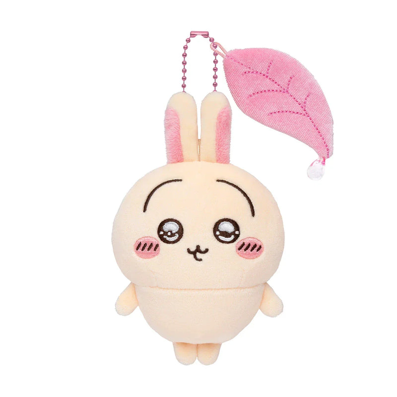 Gray Parka Service Chiikawa: Clear-Eyed Plush Mascot Keychain: Usagi - Kidultverse
