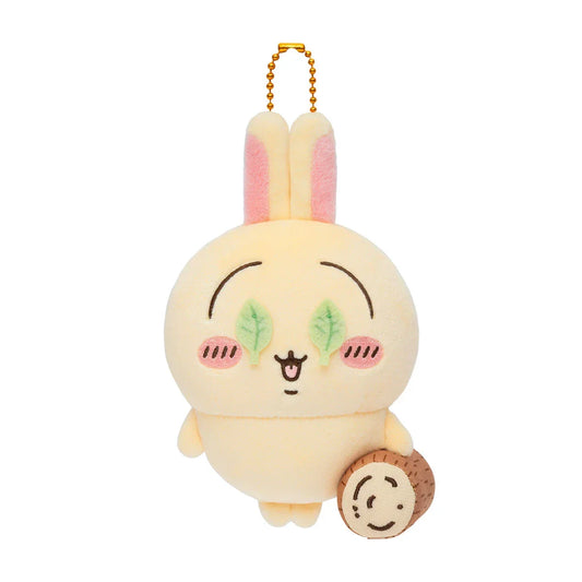 Gray Parka Service Chiikawa: Is This Watermelon Splitting? Plush Mascot Keychain: Usagi - Kidultverse
