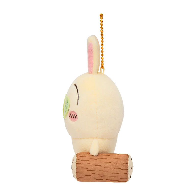 Gray Parka Service Chiikawa: Is This Watermelon Splitting? Plush Mascot Keychain: Usagi - Kidultverse