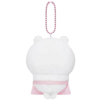Gray Parka Service Chiikawa: Mogumogu Honpo Limited Staff Plush Mascot Keychain: Chiikawa (CHGS-0135) - Kidultverse