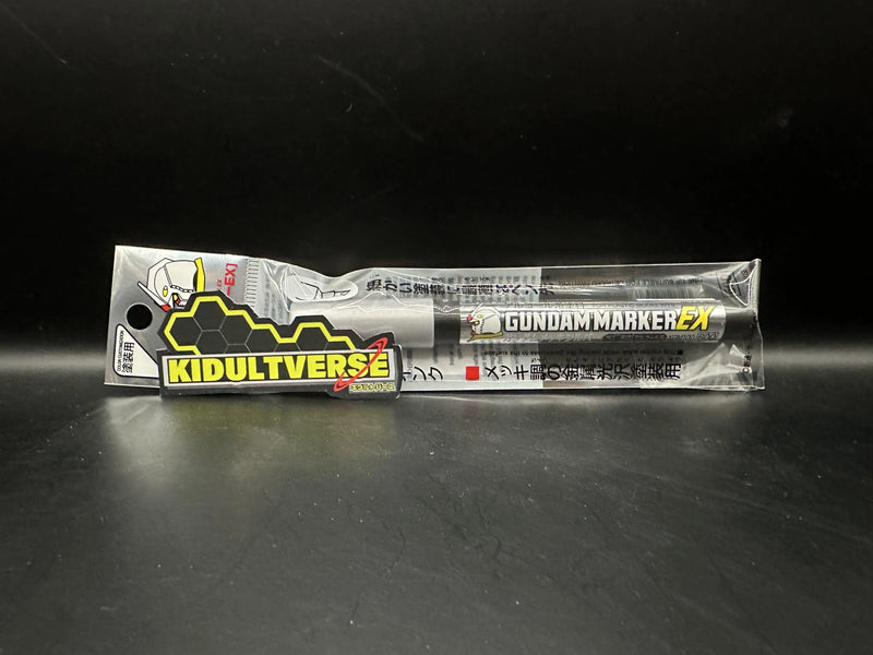 GSI Creos Mr Hobby Gundam Marker EX XGM-100 Plating Silver - Kidultverse