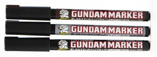 GSI Creos Mr Hobby Gundam Marker GM-301 [Black] Pour Type (Oil Based) - Kidultverse