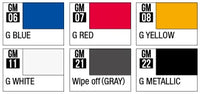 GSI Creos Mr Hobby Gundam Marker GMS-105 Basic Set - Kidultverse
