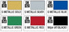 GSI Creos Mr Hobby Gundam Marker GMS-121 Metallic Set 1 - Kidultverse