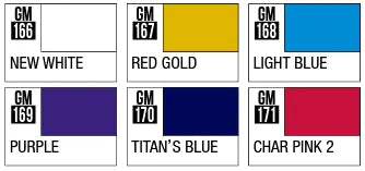 GSI Creos Mr Hobby Gundam Marker GMS-124 Advanced Set - Kidultverse