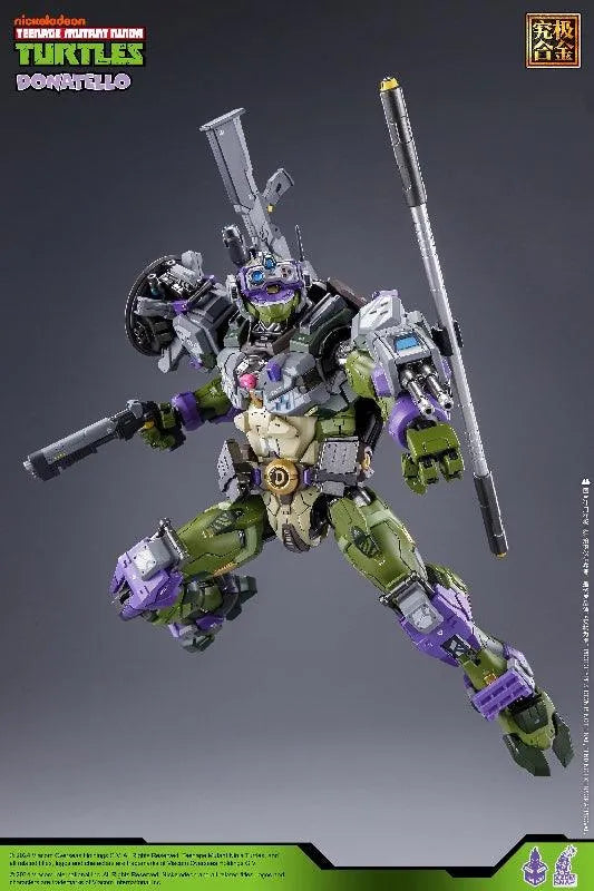 HeatBoys Teenage Mutant Ninja Turtles (TMNT) Donatello Mecha Robot Action Figure - Kidultverse