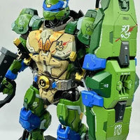 HeatBoys Teenage Mutant Ninja Turtles (TMNT) Leonardo Mecha Robot Action Figure - Kidultverse