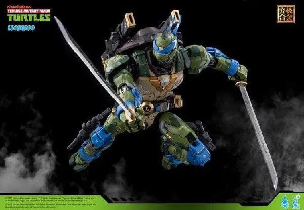 HeatBoys Teenage Mutant Ninja Turtles (TMNT) Leonardo Mecha Robot Action Figure - Kidultverse