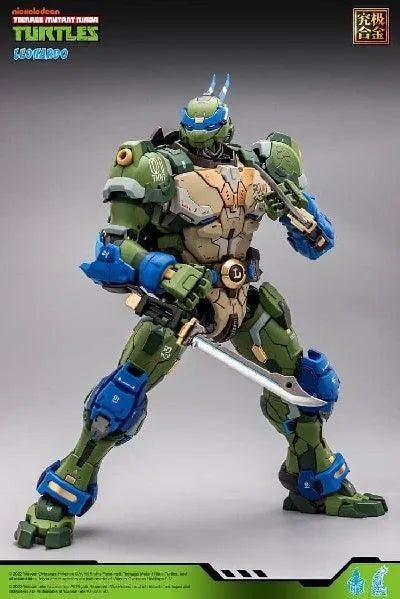 HeatBoys Teenage Mutant Ninja Turtles (TMNT) Leonardo Mecha Robot Action Figure - Kidultverse