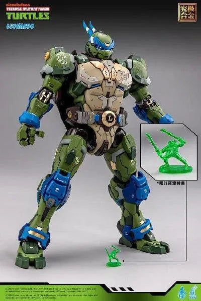 HeatBoys Teenage Mutant Ninja Turtles (TMNT) Leonardo Mecha Robot Action Figure - Kidultverse