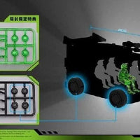 HeatBoys Teenage Mutant Ninja Turtles (TMNT) Leonardo Mecha Robot Action Figure - Kidultverse