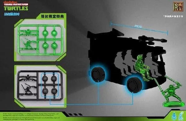 HeatBoys Teenage Mutant Ninja Turtles (TMNT) Leonardo Mecha Robot Action Figure - Kidultverse