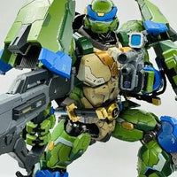 HeatBoys Teenage Mutant Ninja Turtles (TMNT) Leonardo Mecha Robot Action Figure - Kidultverse