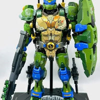 HeatBoys Teenage Mutant Ninja Turtles (TMNT) Leonardo Mecha Robot Action Figure - Kidultverse