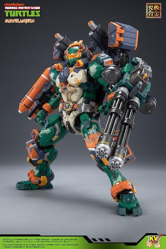 HeatBoys Teenage Mutant Ninja Turtles (TMNT) Michelangelo Mecha Robot Action Figure - Kidultverse