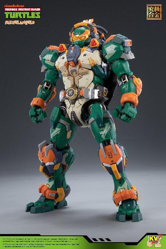 HeatBoys Teenage Mutant Ninja Turtles (TMNT) Michelangelo Mecha Robot Action Figure - Kidultverse