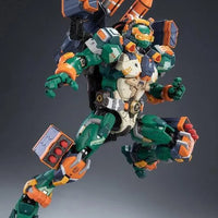 HeatBoys Teenage Mutant Ninja Turtles (TMNT) Michelangelo Mecha Robot Action Figure - Kidultverse