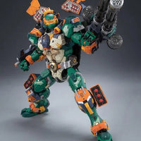 HeatBoys Teenage Mutant Ninja Turtles (TMNT) Michelangelo Mecha Robot Action Figure - Kidultverse