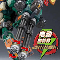 HeatBoys Teenage Mutant Ninja Turtles (TMNT) Michelangelo Mecha Robot Action Figure - Kidultverse