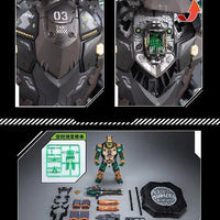 HeatBoys Teenage Mutant Ninja Turtles (TMNT) Michelangelo Mecha Robot Action Figure - Kidultverse