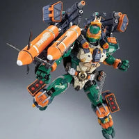 HeatBoys Teenage Mutant Ninja Turtles (TMNT) Michelangelo Mecha Robot Action Figure - Kidultverse