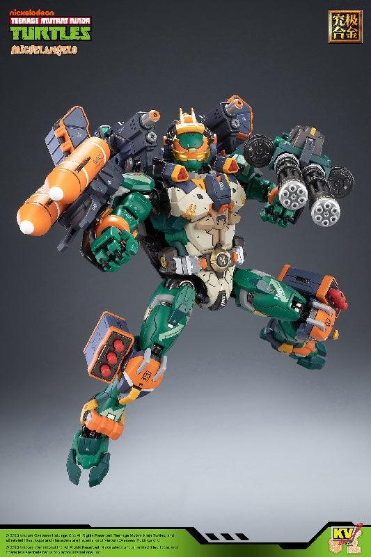 HeatBoys Teenage Mutant Ninja Turtles (TMNT) Michelangelo Mecha Robot Action Figure - Kidultverse