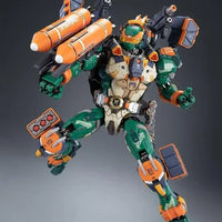 HeatBoys Teenage Mutant Ninja Turtles (TMNT) Michelangelo Mecha Robot Action Figure - Kidultverse