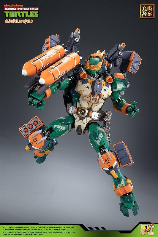 HeatBoys Teenage Mutant Ninja Turtles (TMNT) Michelangelo Mecha Robot Action Figure - Kidultverse