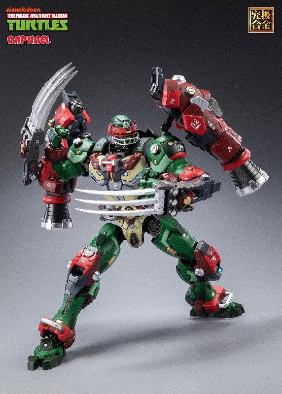 HeatBoys Teenage Mutant Ninja Turtles (TMNT) Raphael Mecha Robot Action Figure - Kidultverse