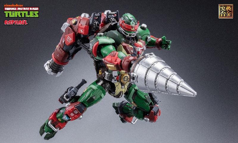 HeatBoys Teenage Mutant Ninja Turtles (TMNT) Raphael Mecha Robot Action Figure - Kidultverse