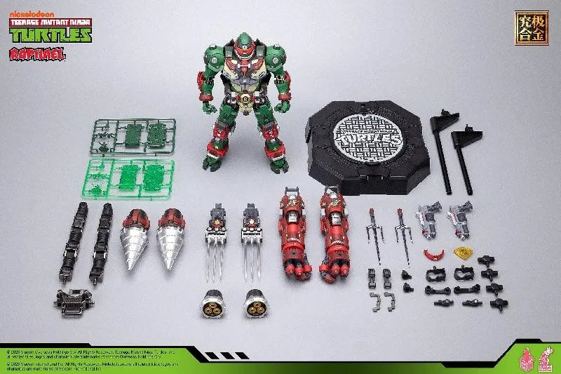Tmnt Mecha Raphael Teenage Mutant Ninja Turtles (TMNT) Raphael Mecha Robot Action Figure ...