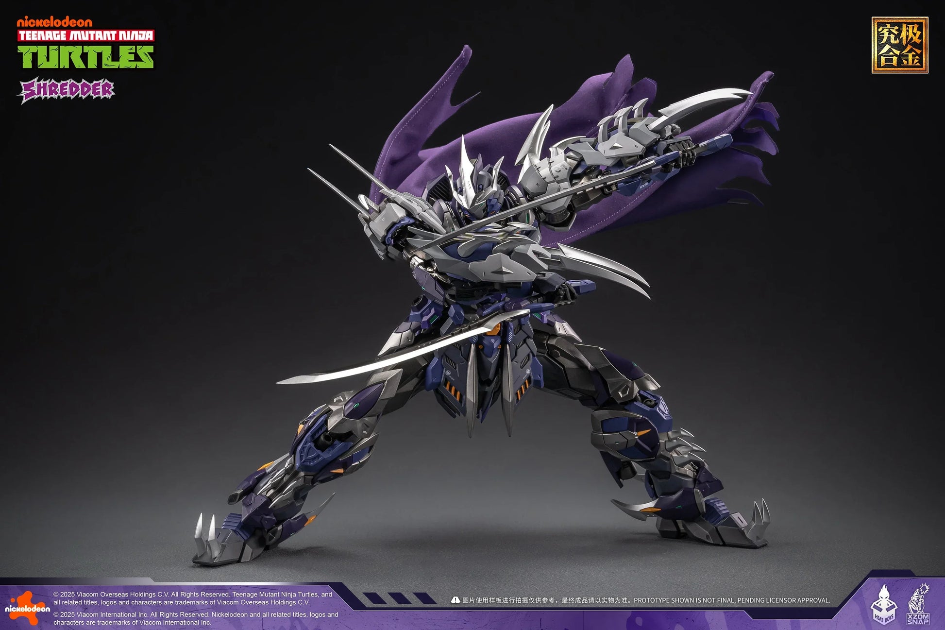 HeatBoys Teenage Mutant Ninja Turtles (TMNT) Shredder Mecha Robot Action Figure - Kidultverse