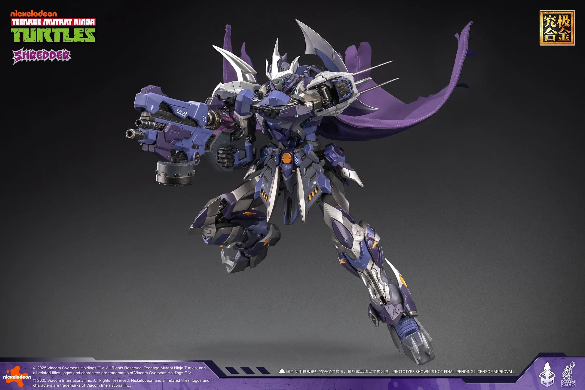 HeatBoys Teenage Mutant Ninja Turtles (TMNT) Shredder Mecha Robot Action Figure - Kidultverse