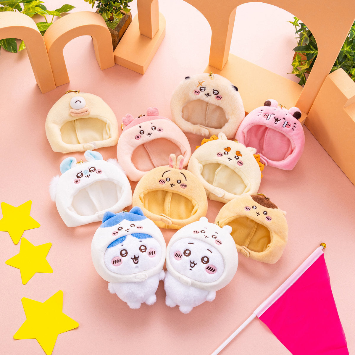 Chiikawa: Chiikawa Park Mascot Sized Ukiuki Plush Cap Otter