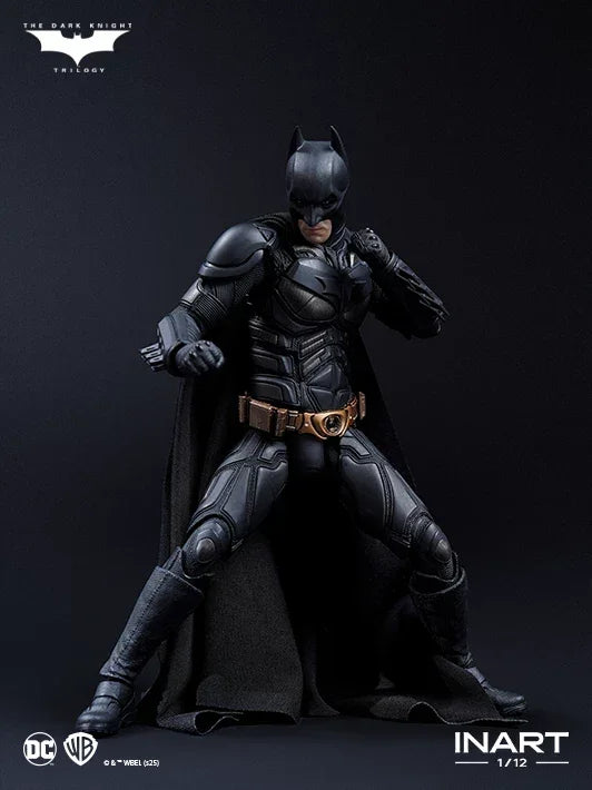 INART The Dark Knight Rises: Batman 1/12 Scale Figure [Deluxe Ver.] - Kidultverse