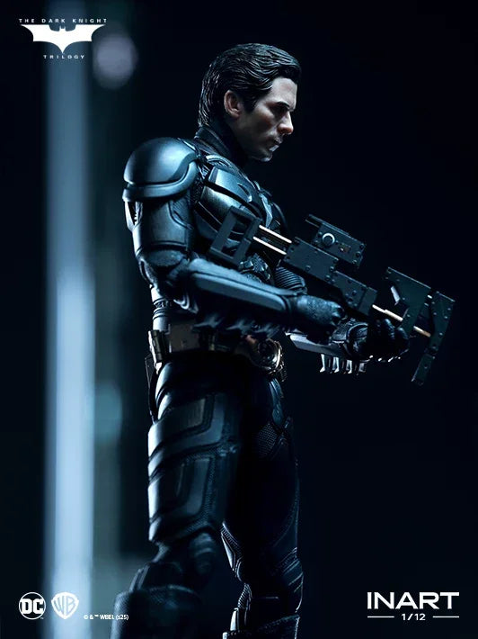 INART The Dark Knight Rises: Batman 1/12 Scale Figure [Deluxe Ver.] - Kidultverse