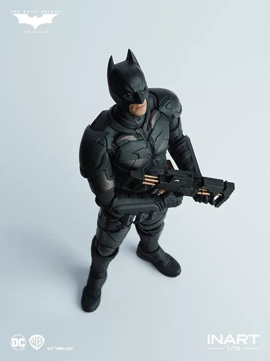 INART The Dark Knight Rises: Batman 1/12 Scale Figure [Deluxe Ver.] - Kidultverse