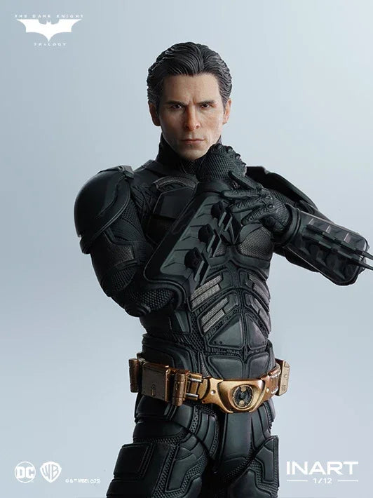 INART The Dark Knight Rises: Batman 1/12 Scale Figure [Deluxe Ver.] - Kidultverse
