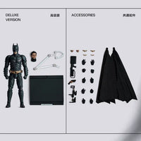 INART The Dark Knight Rises: Batman 1/12 Scale Figure [Deluxe Ver.] - Kidultverse